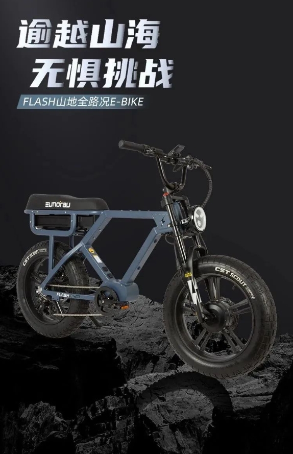 逾越山海·无惧挑战——FLASH山地全路况E-BIKE全新上市